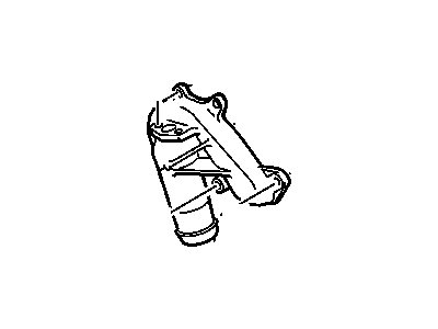 GM 97228188 Cover, Engine Coolant Pump 97228188 GM Cover, Engine Coolant Pump Illustration 1 of 1