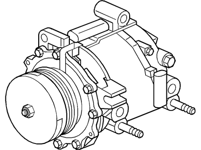 Oldsmobile A/C Compressor - 25740050