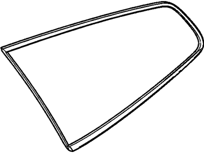 Chevy 20909964 WINDOW,BODY SIDE