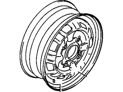 Chevy Sprint Spare Wheel - 96057464