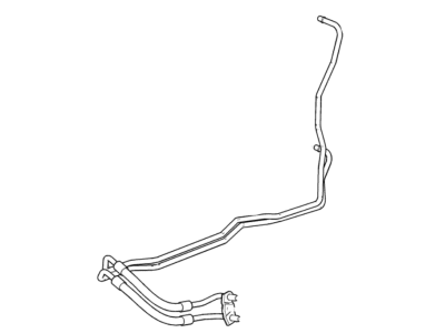 Chevy Malibu Transmission Oil Cooler Hose - 23498737