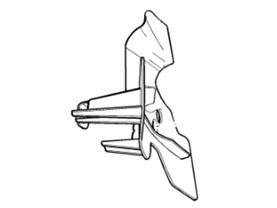 Chevy 84045020 DEFLECTOR,FRONT BRAKE ROTOR COOLING DUCT(ATTACHES TO CONTROL ARM)(PART OF 1)(*KIT1)(4.665)