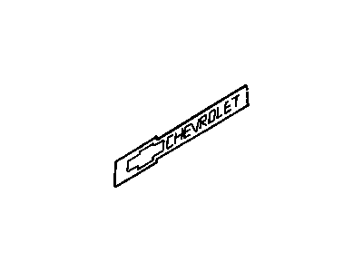 Chevy 15653675 Decal