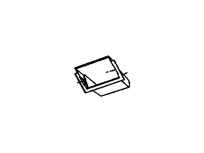 Chevy 15734755 COMPARTMENT,ROOF FRONT(GRAPHITE)