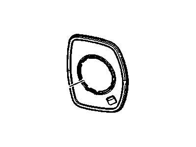GMC 12477849 Mirror Glass