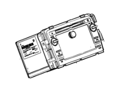Chevy 23162881 RADIO,RECEIVER & CONTROL & NAV