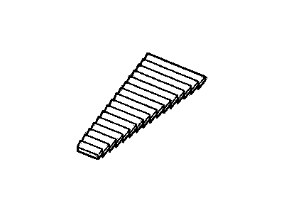 Chevy 14081351 Louver