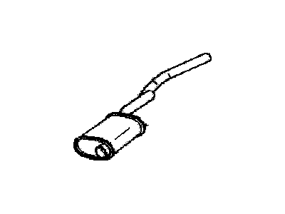 Oldsmobile Cutlass Salon Exhaust Pipe - 22526204