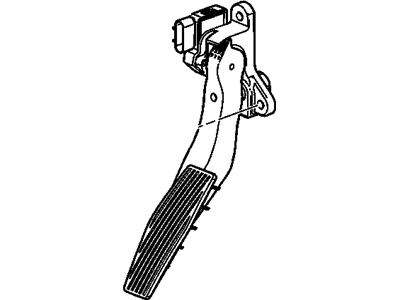 Pontiac 25778568 Pedal Travel Sensor