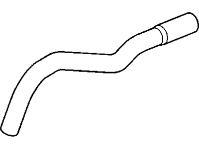 GMC 25952801 HOSE,HEATER OUTLET