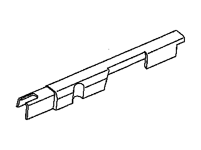 GM 12623858 Cover, Fuel Injection 12623858 GM Cover, Fuel Injection Illustration 1 of 1