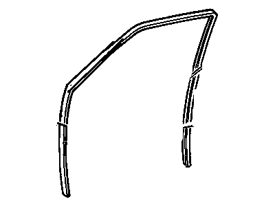Chevy S10 Window Run - 15960868