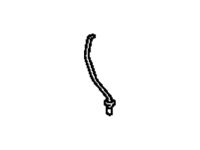 GM 14027101 Lock Rod, Driver Side 14027101 GM Lock Rod, Driver Side Illustration 1 of 1