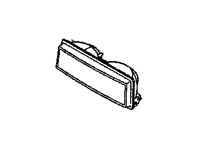 Chevy 16515121 Lens & Housing