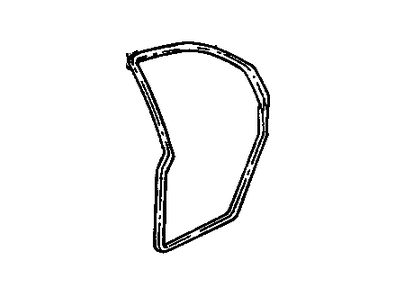Oldsmobile 25640330 Door Weatherstrip