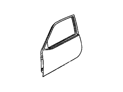 GM 20717780 Door Shell, Front Passenger Side 20717780 GM Door Shell, Front Passenger Side Illustration 1 of 1