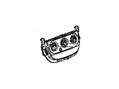 Chevy 25783280 Dash Control Unit