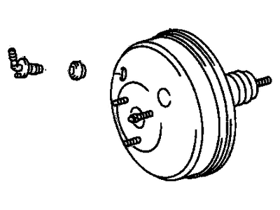 Chevy 94857028 Brake Booster