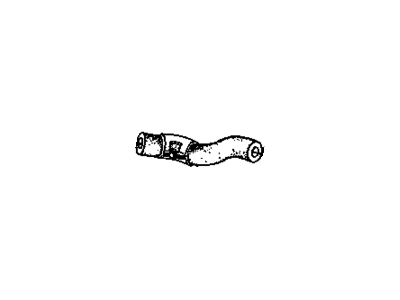 Buick Somerset Regal Coolant Pipe - 25519576