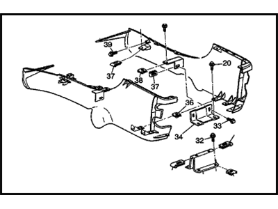 Oldsmobile Center Console - 10314063