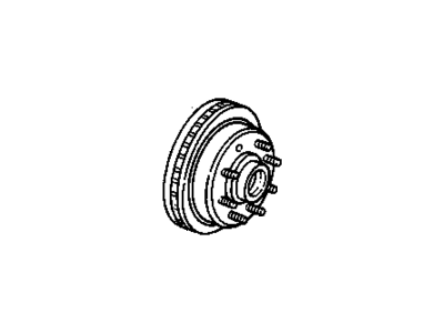 GMC 15677039 Hub & Rotor