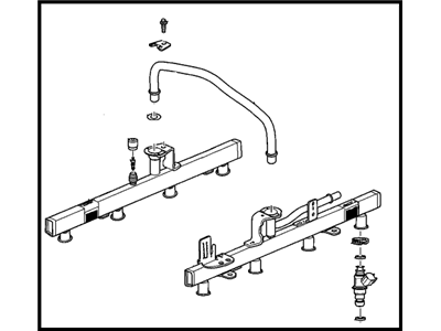 Chevy Express 3500 Fuel Rail - 12660710