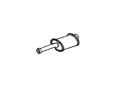 Chevy K2500 Muffler - 15616421