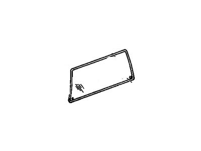 GM 10215077 Glass 10215077 GM Glass Illustration 1 of 1