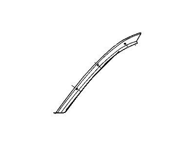 Pontiac 20501794 Pillar Molding