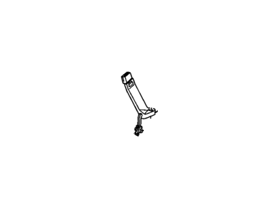 Chevy 15662763 BELT KIT,DRIVER SEAT(INCLUDES BUCKLE)(RED)