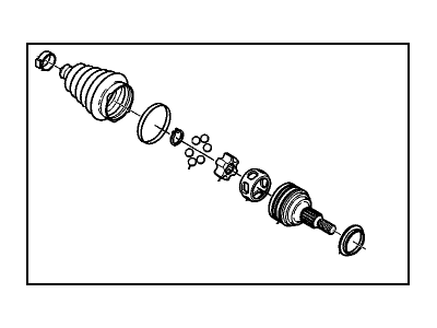 Buick 22692362 LUBRICANT KIT,FRONT WHEEL DRIVE SHAFT TRI-POT JOINT(PART OF KITS 1,2,4)(250 CUBIC CENTIMETER PACKING)