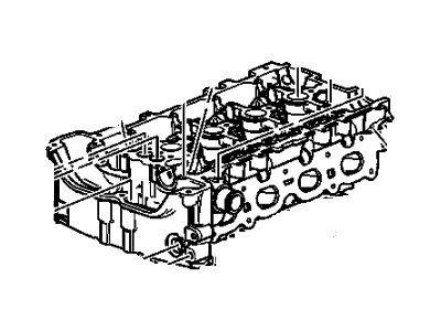 Chevy 12624549 Cylinder Head