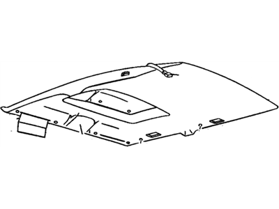 Cadillac 3544474 Visor