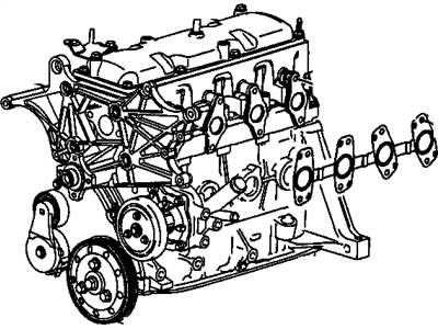Chevy S10 Cylinder Head - 24577648