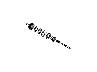 Saturn 24220757 PISTON KIT,3RD GEAR BAND SERVO(MARK 1 LINE.)