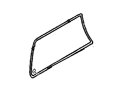 Chevy 10142741 Glass