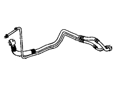 Cadillac 25734002 HOSE,A/C EVAPORATOR & ACCUMULATOR(INCLUDES 2-5,8-11,17-22)
