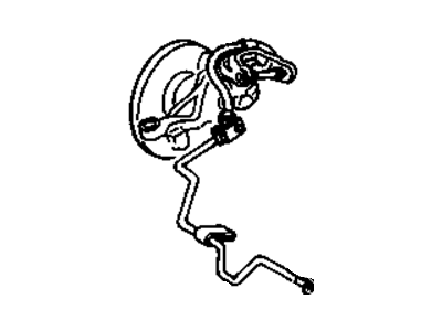 GM 18032131 Flex Hose, Front Passenger Side 18032131 GM Flex Hose, Front Passenger Side Illustration 1 of 1