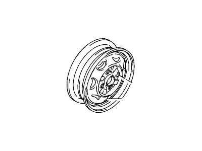 Chevy 30013262 Wheel