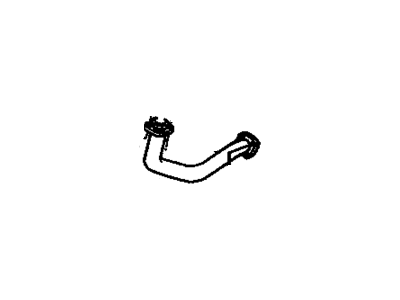 22581099 GM Exhaust Pipe Illustration 1 of 1