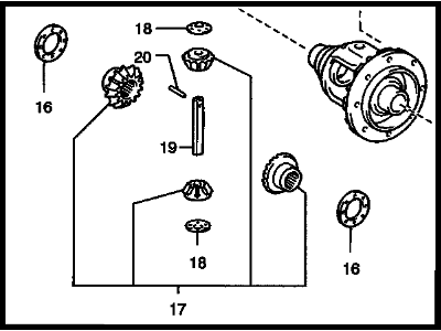 GM 88975996 Case 88975996 GM Case Illustration 1 of 1