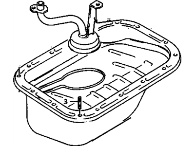 Chevy 91172362 Oil Pan