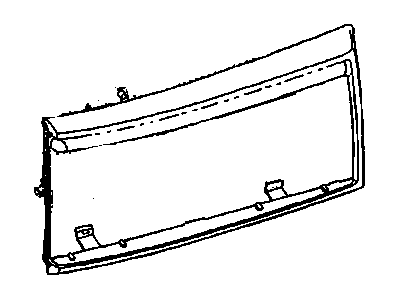 Cadillac 16517779 Bezel