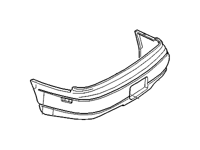 Chevy 10184892 Bumper Cover