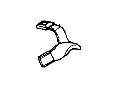 Chevy 12524901 Buckle