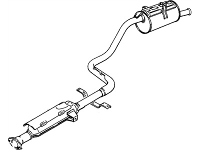 Chevy Sprint Muffler - 96055192