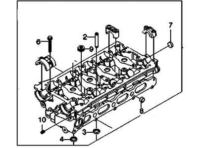 Chevy 96378691 Cylinder Head