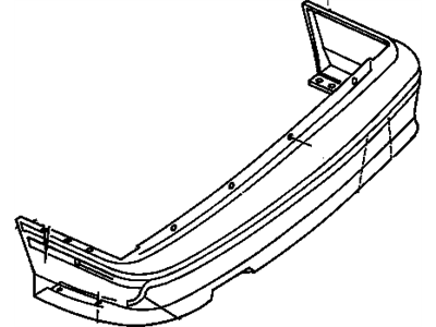 Chevy Cavalier Bumper - 22538765