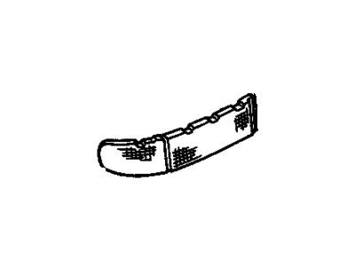 Pontiac 16512588 LENS, TURN SIGNAL INNER-RH (HERTZ EXCEPT B57)(1990-91)(HX)