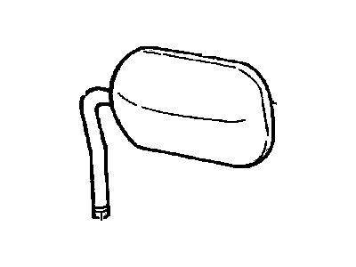 GMC G1500 Side View Mirrors - 15618780